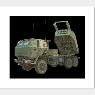 M142 High Mobility Artillery Rocket System wo Txt Posters and Art